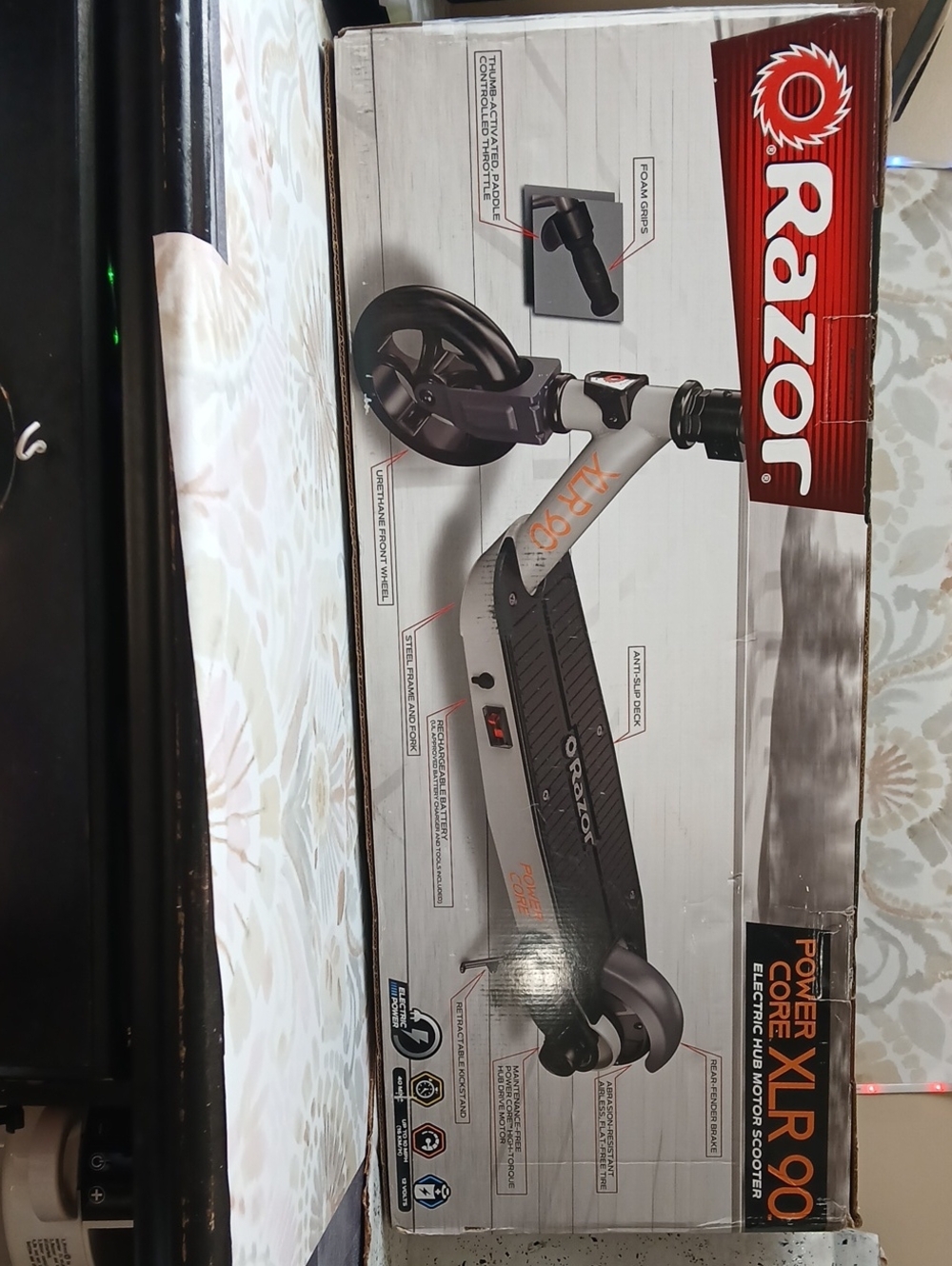 Razor Power Core XLR90 Electric Hub Motor Scooter